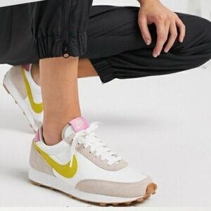 Nike Daybreak Shell suede and leather sneakers